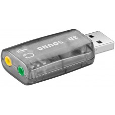 Išorinis USB 2.0 garso adapteris 5.1 Goobay 